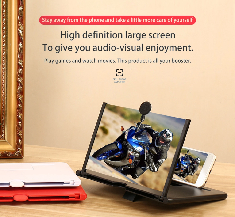 Mobile Phone Video 3D Amplifier