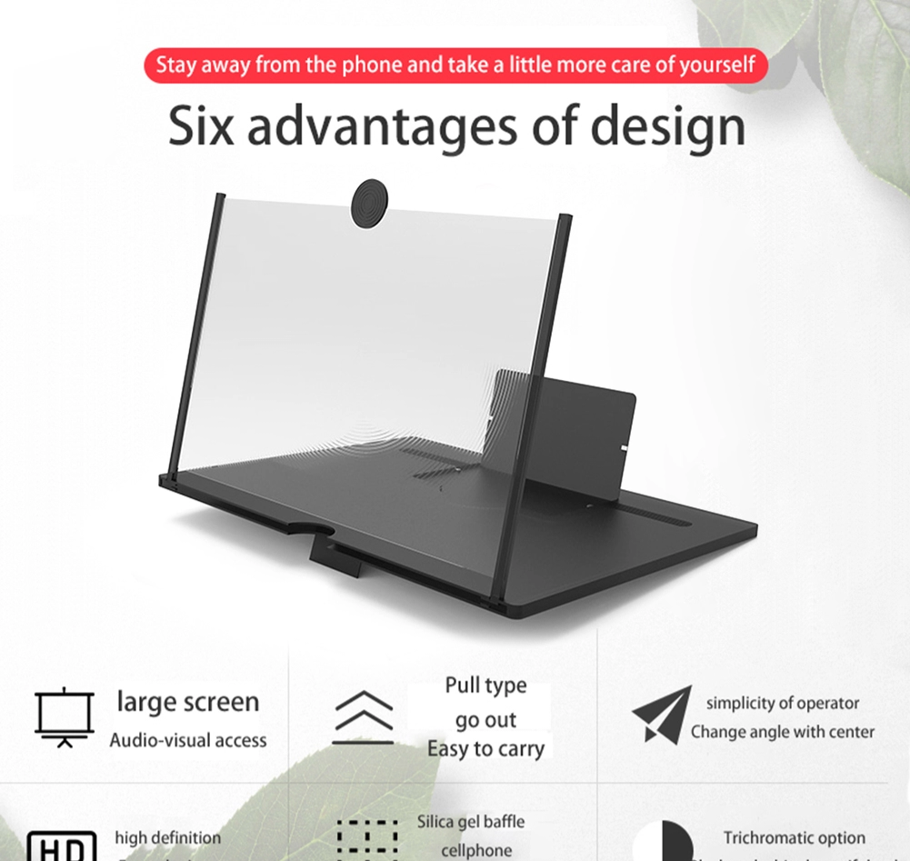 Mobile Phone Video 3D Amplifier