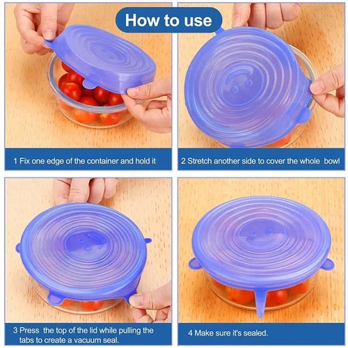 Reusable Silicone lids