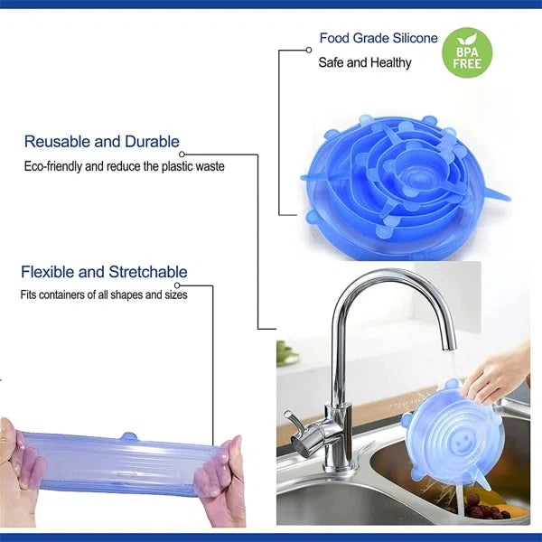 Reusable Silicone lids