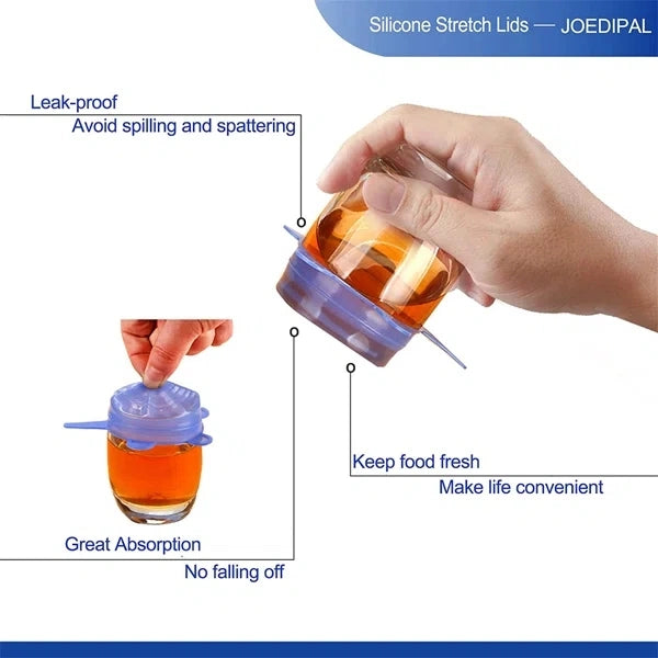Reusable Silicone lids