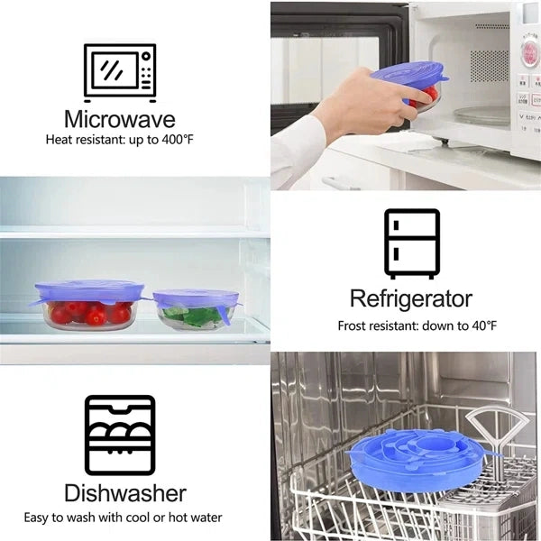 Reusable Silicone lids