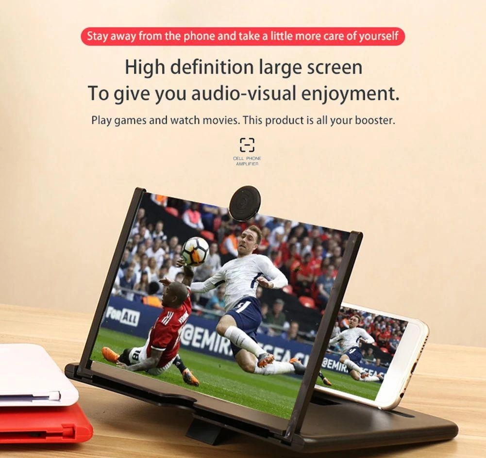 Mobile Phone Video 3D Amplifier