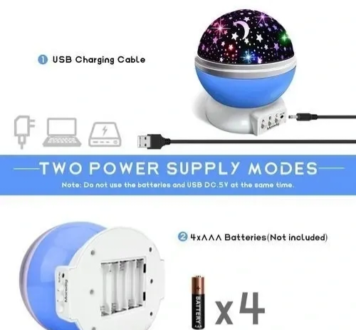 Star Projector Night Light
